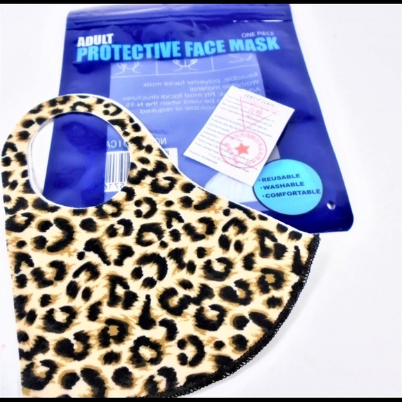 Leopard Print Sanitizer Holder paired w/ Mask NWT - Picture 4 of 8